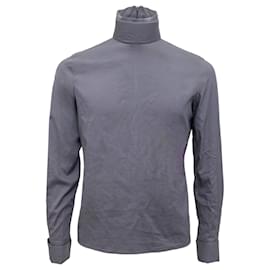 Helmut Lang-Helmut Lang Highneck Top-Grau