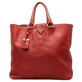 Prada Vitello Phönix Rot