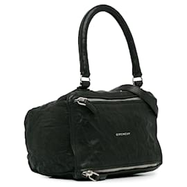 Givenchy-Black Givenchy Small Leather Pandora Satchel-Black