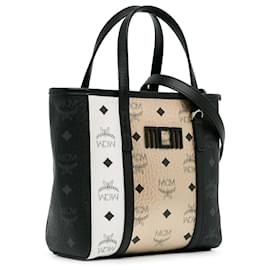 MCM-Borsa shopper MCM Visetos Mix Toni nera-Nero