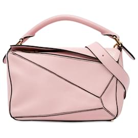 Loewe-Bolso satchel Puzzle pequeño Loewe rosa-Rosa