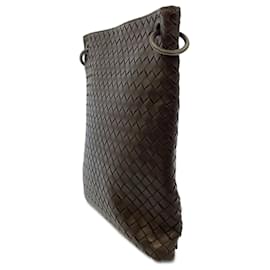 Bottega Veneta-Bolsa Bottega Veneta Intrecciato Marrom-Marrom