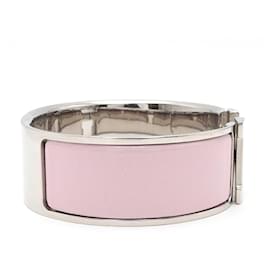 Hermès-Bracciale Hermes Clic Clac H Rosa-Rosa