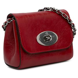 Mulberry-Borsa a tracolla Mini Lily gelso rosso-Rosso