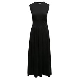 Totême Schwarzes ärmelloses Toteme-Maxikleid, Größe US S Schwarz