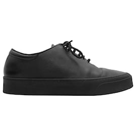 The row-Zapatillas bajas de cuero The Row Marie H negras Talla 37-Negro