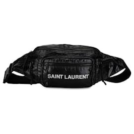Saint Laurent-Black Saint Laurent Nuxx Belt Bag-Black