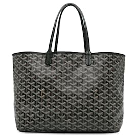 Goyard-Bolsa de tela Goyard Goyardine Saint Louis PM negra-Negro