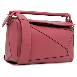 Loewe-Rosafarbene LOEWE-Umhängetasche „Puzzle Bag“-Pink