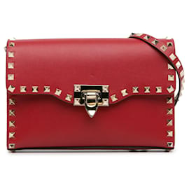 Valentino-Bandolera Red Valentino Rockstud-Roja