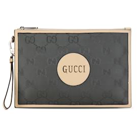 Gucci-Bolso de mano gris Gucci con GG Off The Grid de nailon-Otro