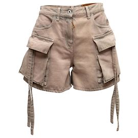 Off White Tan Off-White Cargo Shorts Size 27 Camel