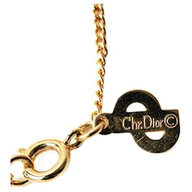 Dior-Dior vergoldetes Set aus Ohrringen und Halskette mit Herzen aus Gold-Golden