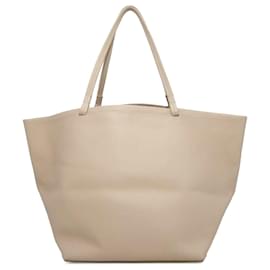 The row-Bolso tote tres blanco The Row Park-Blanco