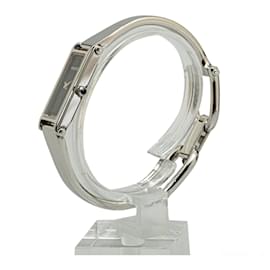 Gucci-Reloj Gucci plateado de cuarzo y acero inoxidable 1500L-Plata