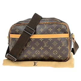 Louis Vuitton-Louis Vuitton Reporter pm-Brown