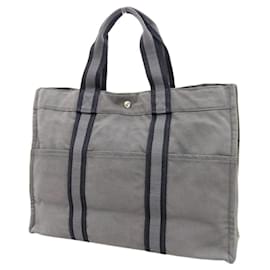 Hermès-Hermès cabas-Gris