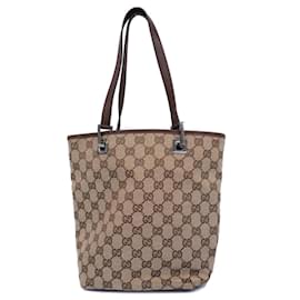 Gucci-Gucci GG Canvas-Marrone