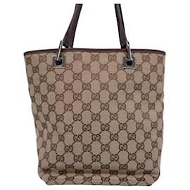 Gucci-Gucci GG Canvas-Marrone