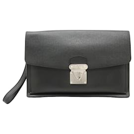 Louis Vuitton-Louis Vuitton Sellier Drangonne-Black