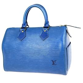 Louis Vuitton-Louis Vuitton Speedy 25-Azul