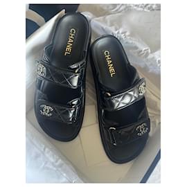 Chanel-Dad shoes-Black