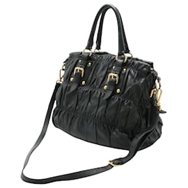 Prada-Prada Gathered-Black