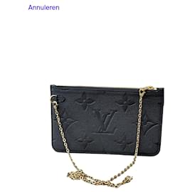 Louis Vuitton-Neverfull pochette-Black