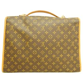 Louis Vuitton-Louis Vuitton Porte Documents-Marrone