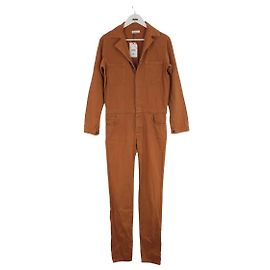Bash Cotton jumpsuit Brown