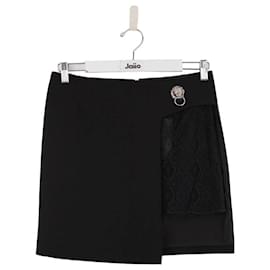 Versace-cotton skirt-Black