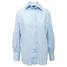 Chemise boutonnée doublée Gianfranco Ferré Bleu