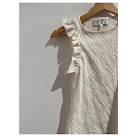 Chanel-CHANEL Tops T.FR 34 Sintético-Branco