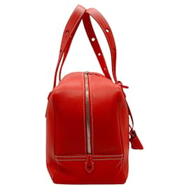 Autre Marque-Bolso satchel de cuero rojo Myriam Schaefer-Roja