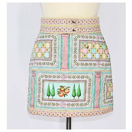 Casablanca Minifalda estampada acolchada multicolor Multicolor