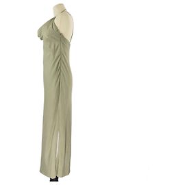 Vestido Jacquemus Adour Maxi Verde Exército Verde
