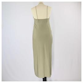 Jacquemus-Vestido Jacquemus Adour Maxi Verde Exército-Verde