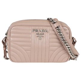 Bolso bandolera Prada Beige Mix Matelasse Diagramme Beige