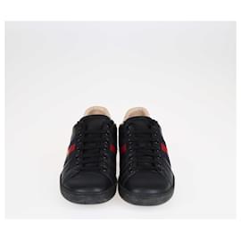 Gucci-Zapatillas deportivas negras Bee Ace de Gucci-Negro