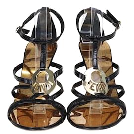 Fendi-FENDI Sandals T.EU  Leather-Black
