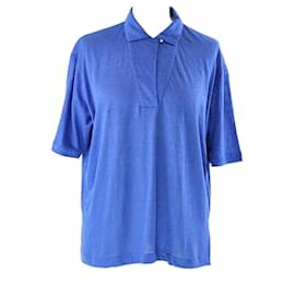 Loro Piana-Loro Piana Blue Polo Shirt-Blue