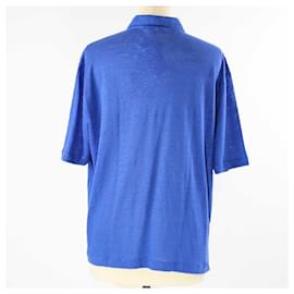 Loro Piana-Loro Piana Blue Polo Shirt-Blue