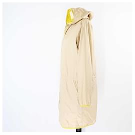 Louis Vuitton-Louis Vuitton Beige Monogram Reversible Wind Breaker Jacket-Beige