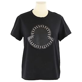 Moncler-Moncler Camiseta Preta Kei Ninomiya-Preto