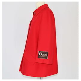 Gucci-Veste Eterotopia rouge Gucci-Rouge