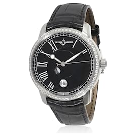 Autre Marque-Montre unisexe Ulysse Nardin Classico Luna 8293-122 en acier inoxydable-Autre