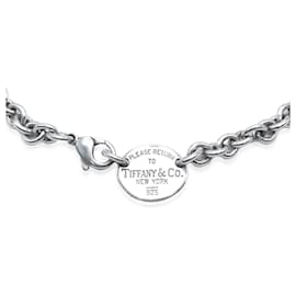 Tiffany & Co-Pulseira Return to Tiffany Oval Tag em prata esterlina-Outro