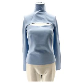 Autre Marque A.W.A.K.E. tops T.FR 38 Polyester Blue