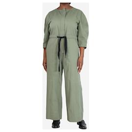 Autre Marque-Combinaison ceinturée vert olive - taille UK 12-Vert