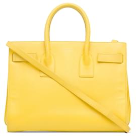 Saint Laurent-Saint Laurent Amarelo Pequeno Sac De Jour-Amarelo